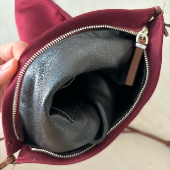 The Row Burgundy Silk Medicine Pouch - Picture 10 of 11